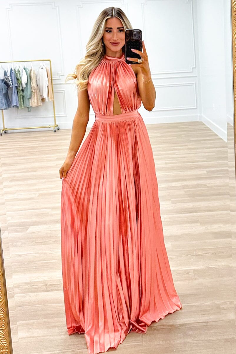 fitted lace wedding dress Floral Beauty Maxi Dress