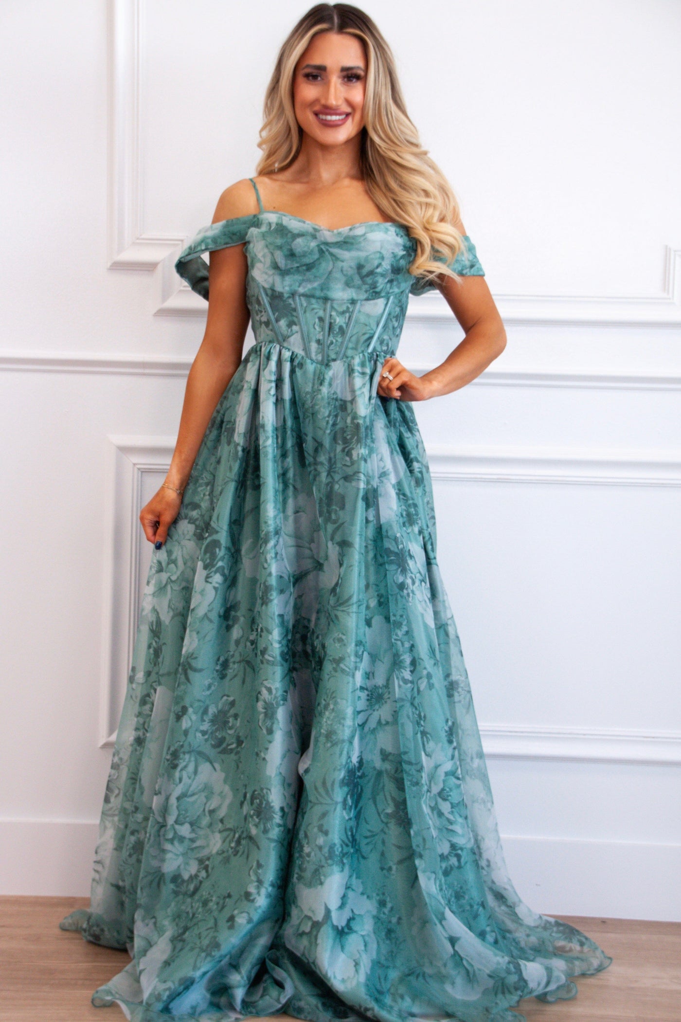 garden formal maxi dress IN THE GARDEN MAXI DRESS