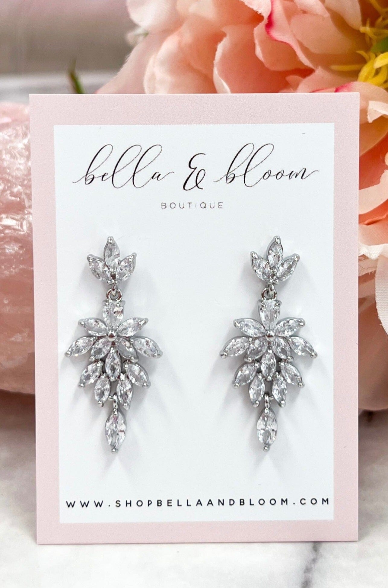 Love Crush Earrings: Silver - Bella and Bloom Boutique