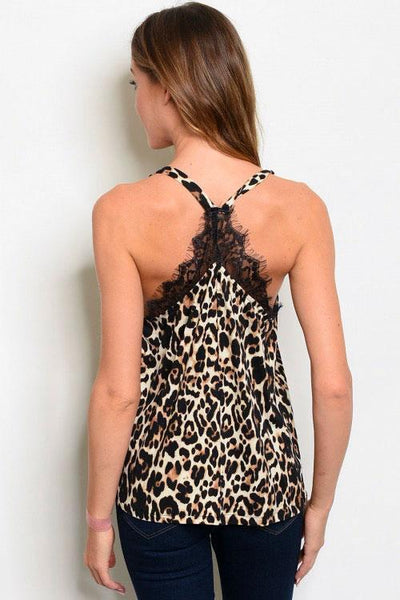 RESTOCK: Back to the Wild Cami: Leopard - Bella and Bloom Boutique