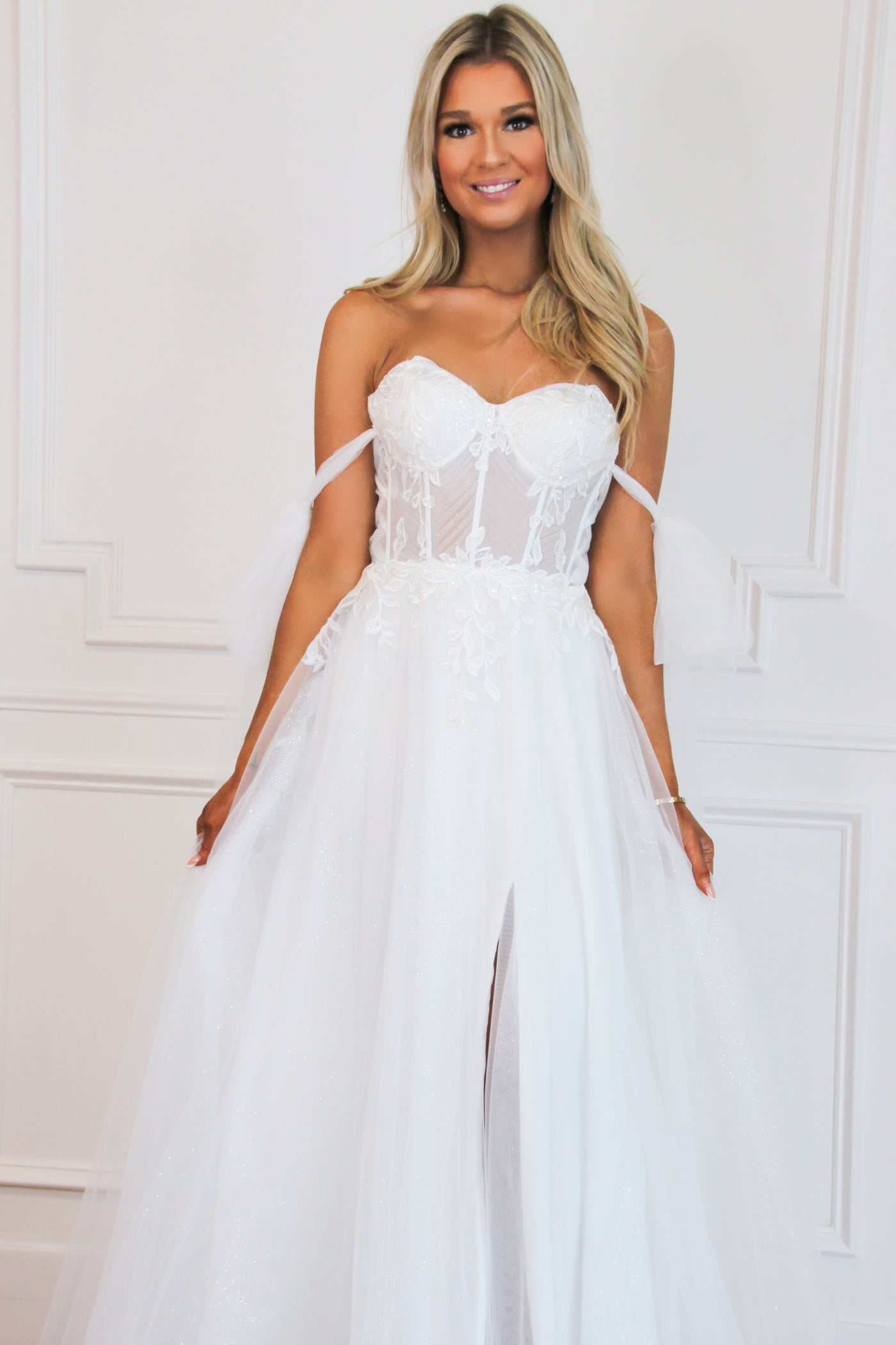 Amelia Bustier Ball Gown
