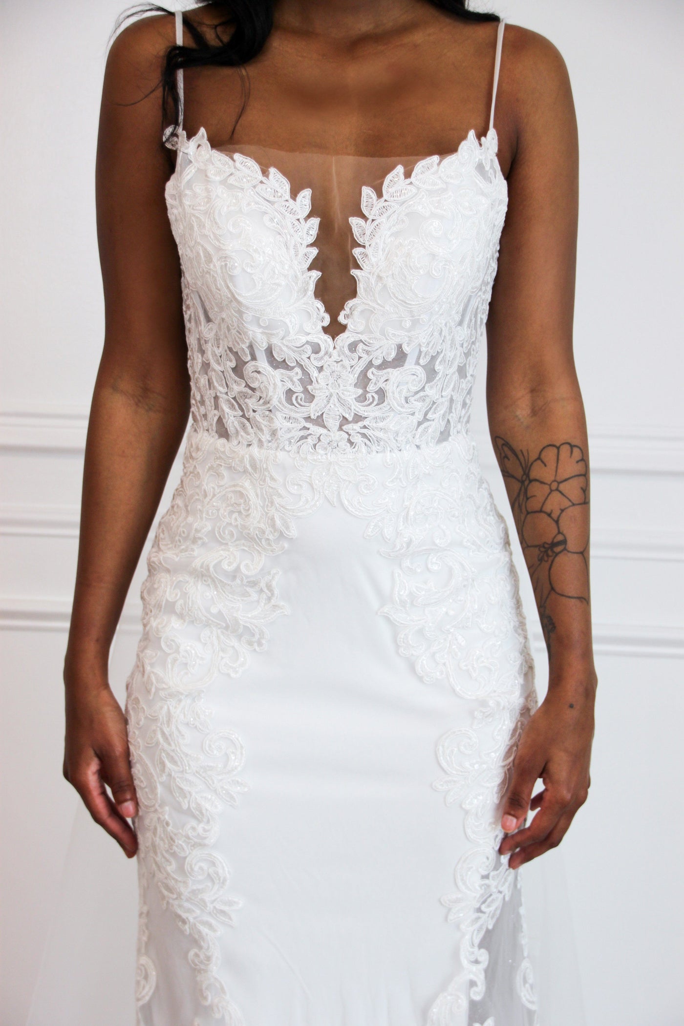 Ready For Romance Lace Wedding Dress: White - Bella and Bloom Boutique
