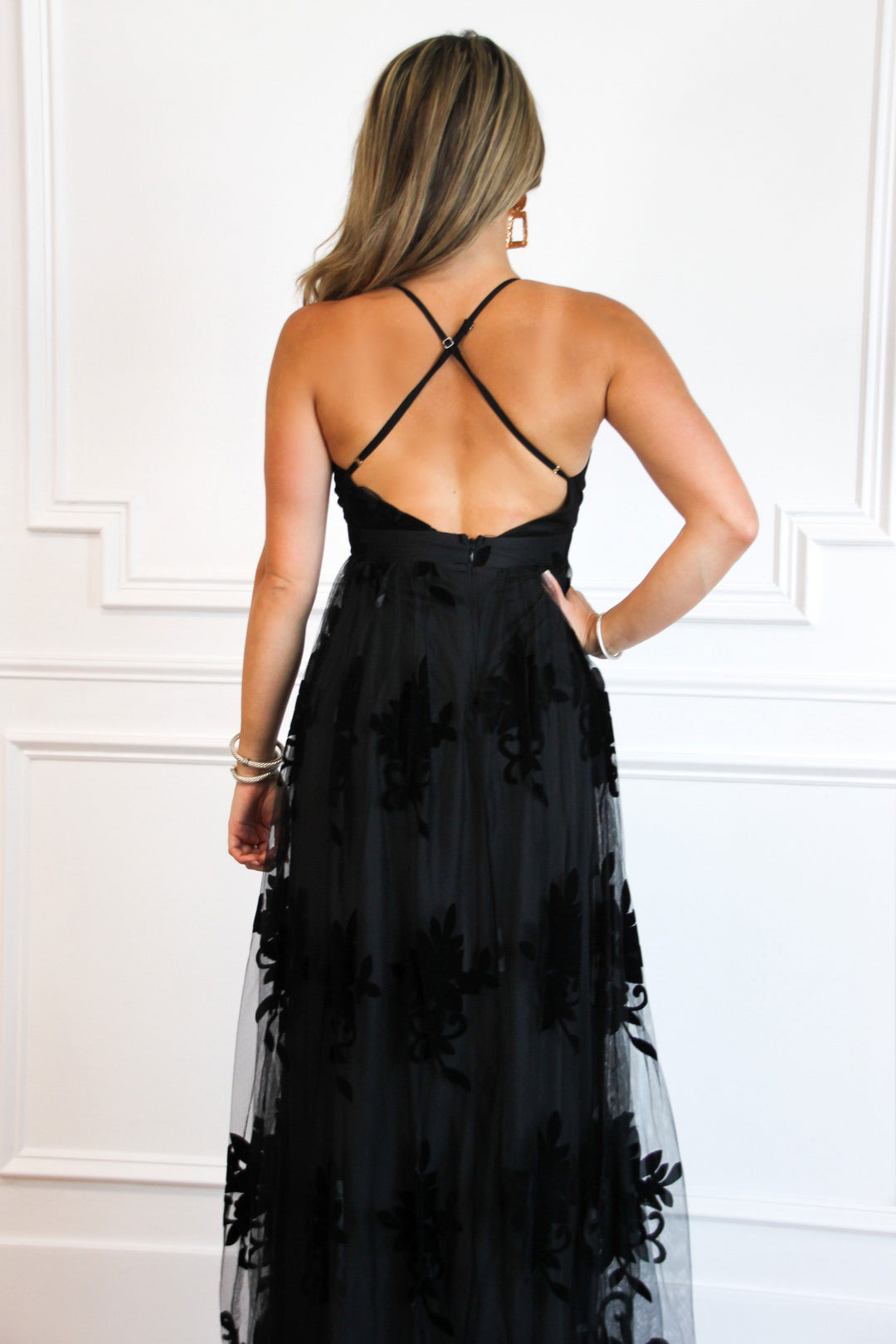 here comes the bride maxi dress Bella and Bloom Boutique