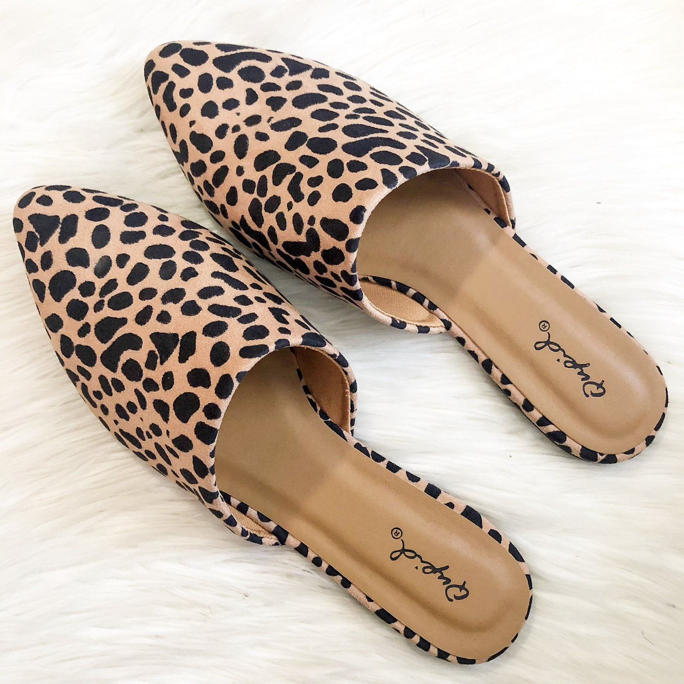 RESTOCK: Whitley Slides: Leopard - Bella and Bloom Boutique