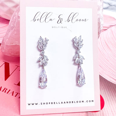 Wanted You More Earrings: Silver - Bella and Bloom Boutique