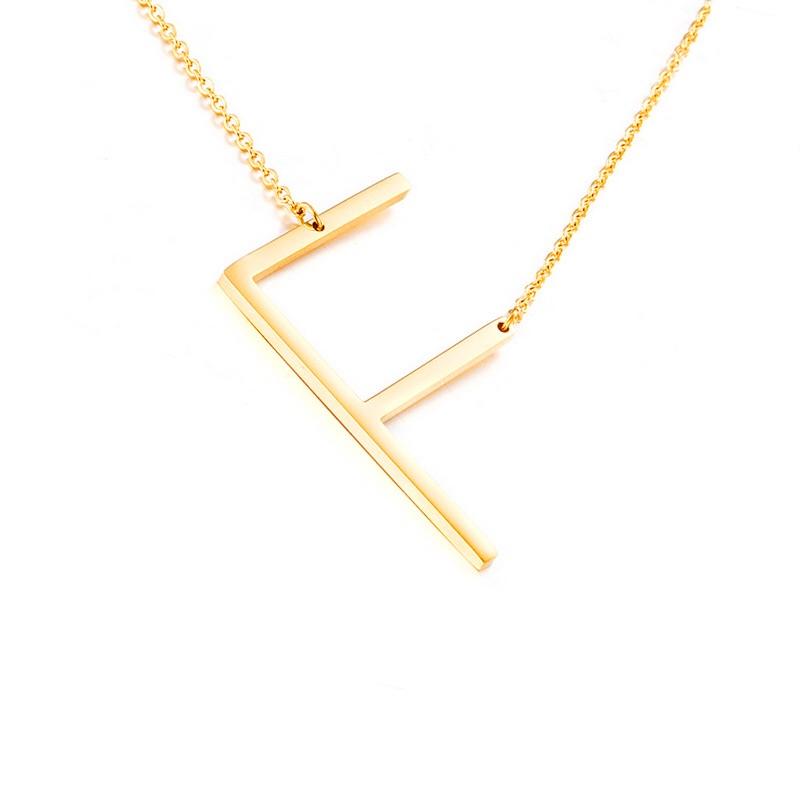 RESTOCK: Initial Necklace: Gold - Bella and Bloom Boutique