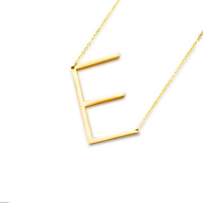 RESTOCK: Initial Necklace: Gold - Bella and Bloom Boutique