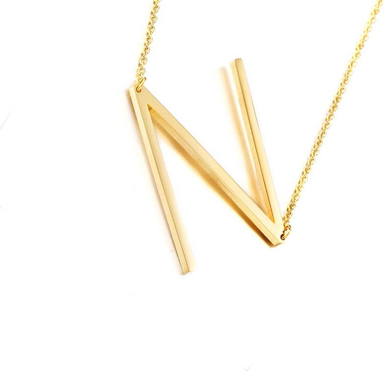 RESTOCK: Initial Necklace: Gold - Bella and Bloom Boutique