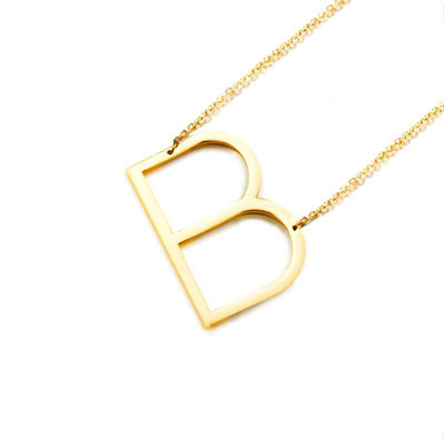 RESTOCK: Initial Necklace: Gold - Bella and Bloom Boutique