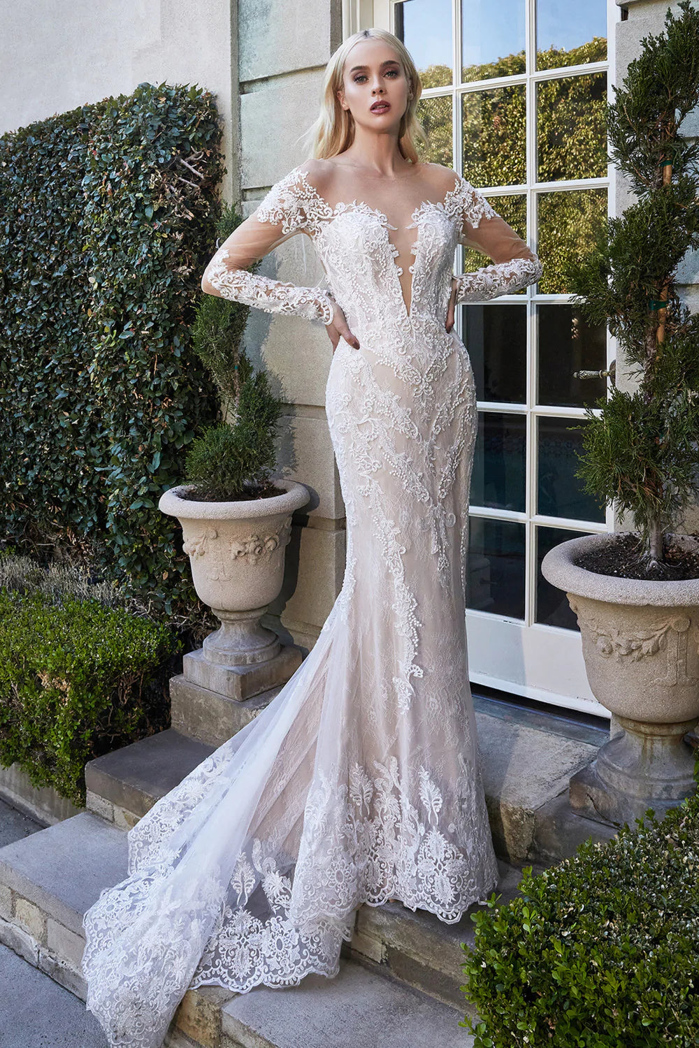 Bella and Bloom Boutique - Forever In Love Lace Wedding Dress