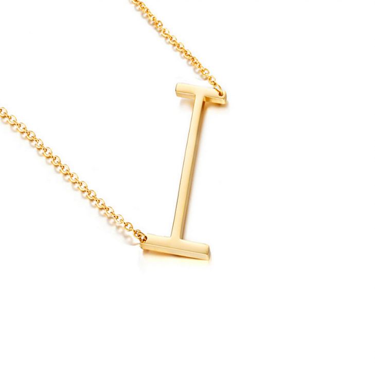 RESTOCK: Initial Necklace: Gold - Bella and Bloom Boutique