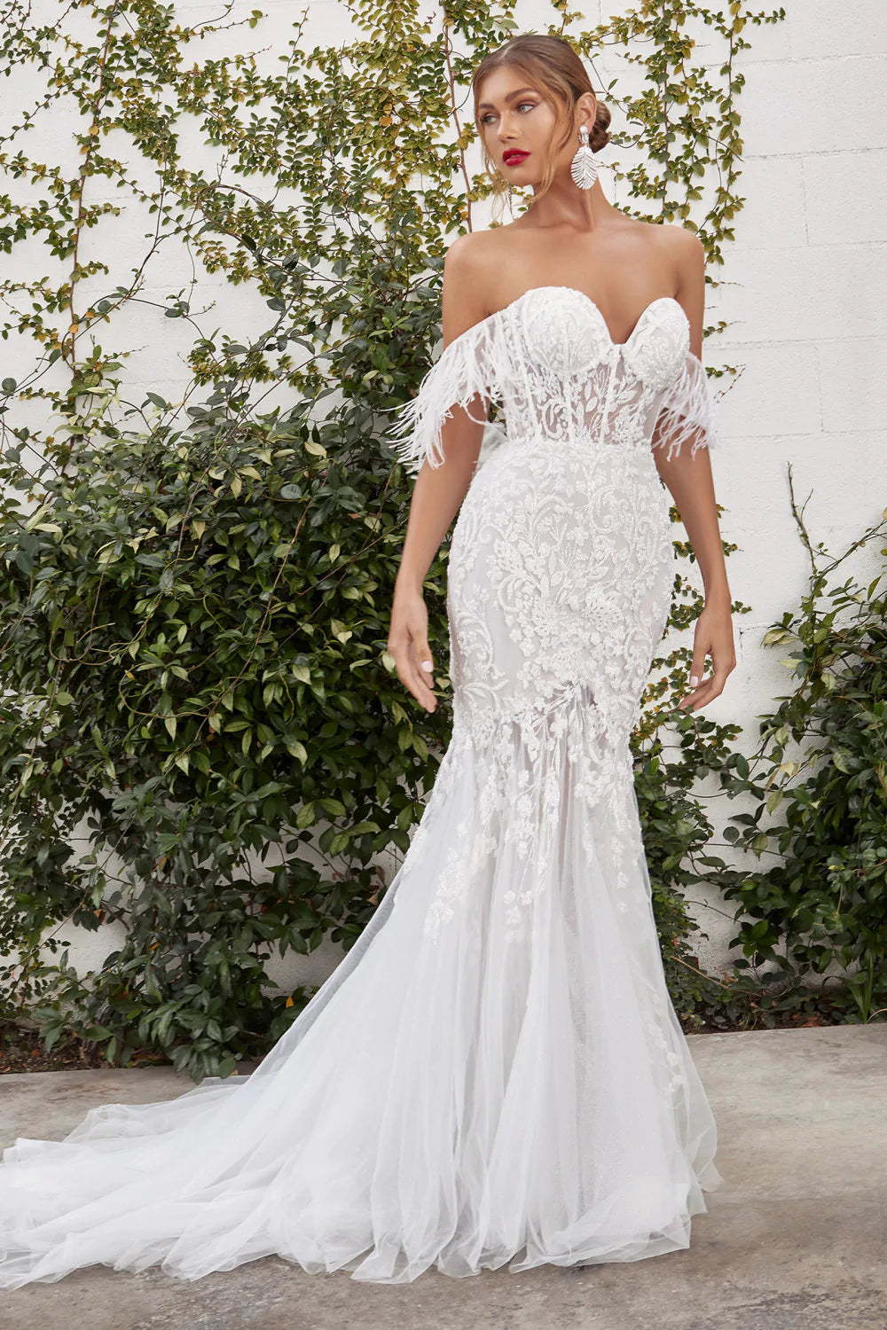 Bella and Bloom Boutique - Forever In Love Lace Wedding Dress