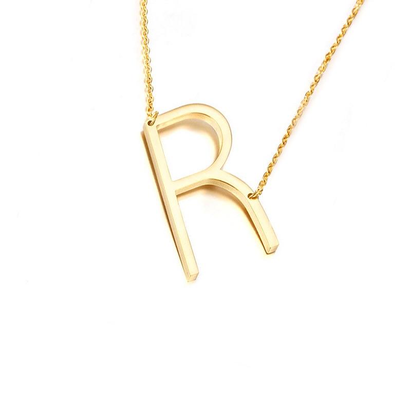 RESTOCK: Initial Necklace: Gold - Bella and Bloom Boutique